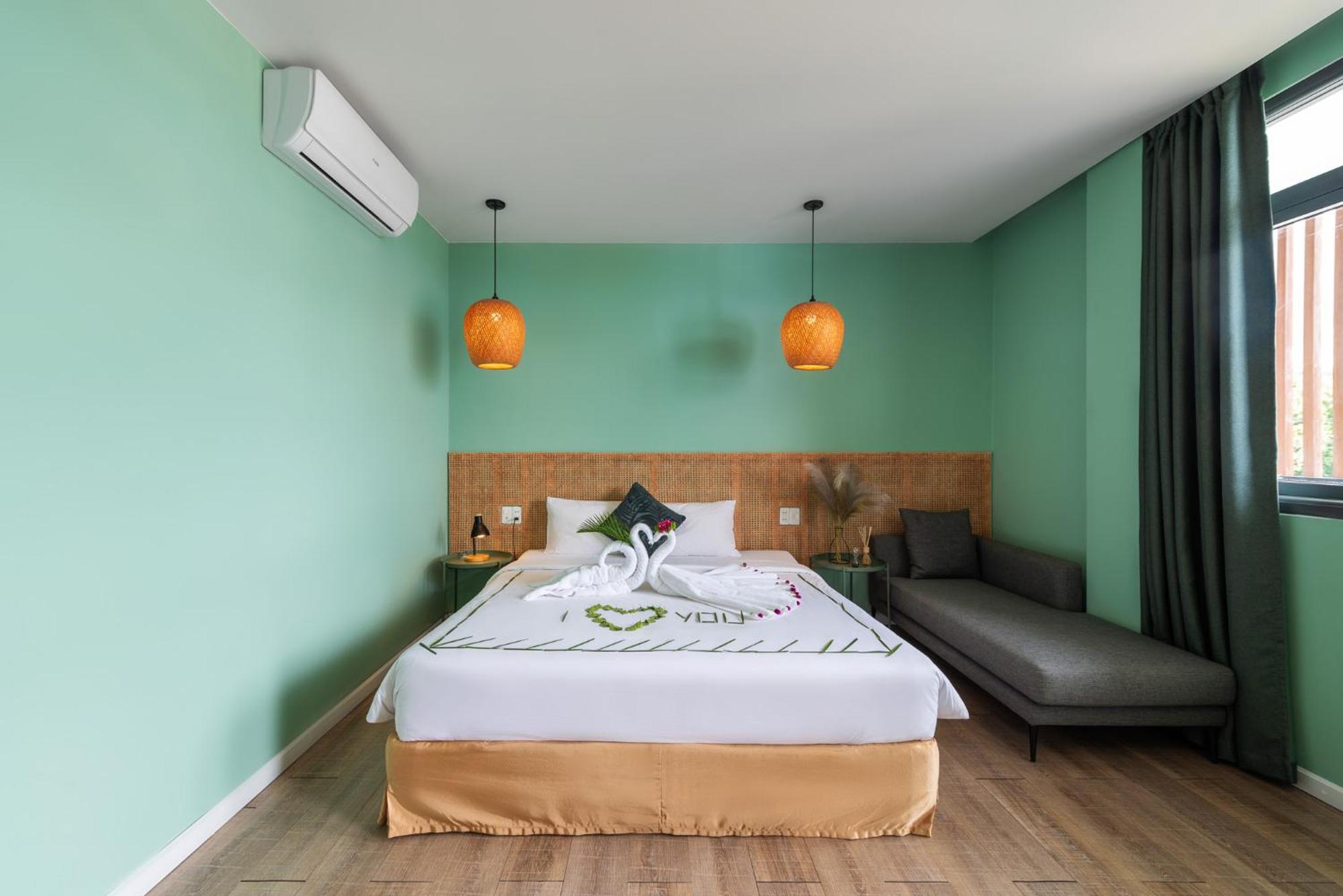 Leaf Hotel Дуонг-Донг Экстерьер фото