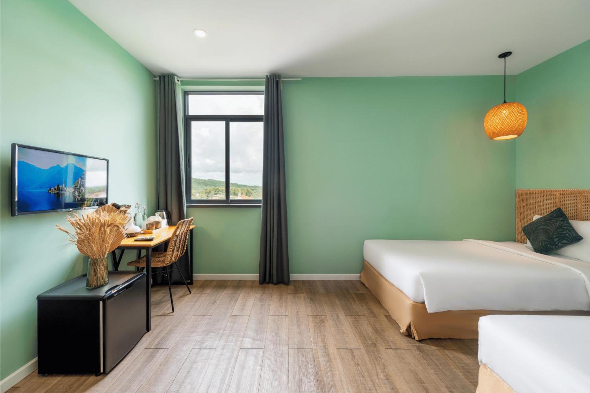 Leaf Hotel Дуонг-Донг Экстерьер фото