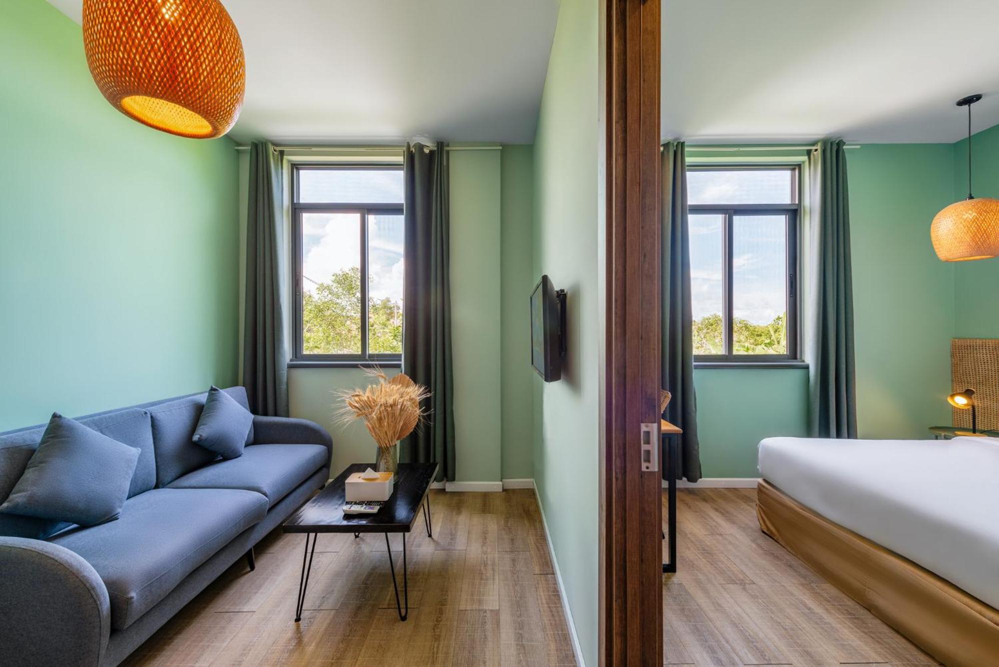 Leaf Hotel Дуонг-Донг Экстерьер фото